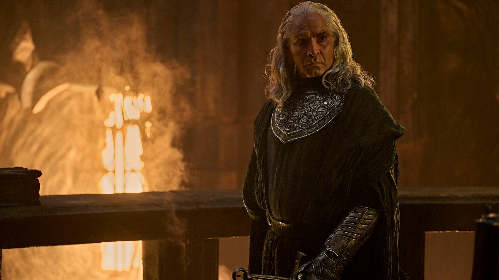 Rings of Power — a lord of Eregion contemplating the forge-flames